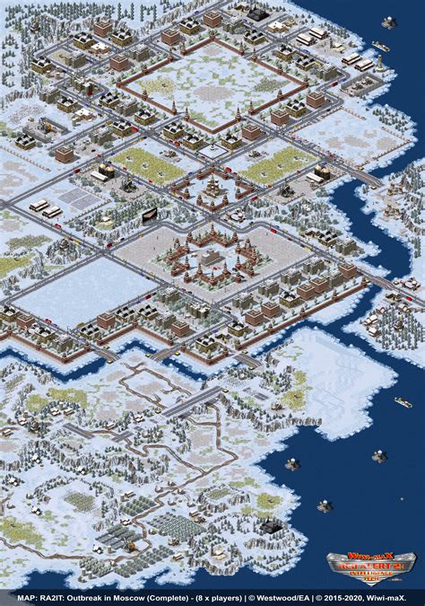 Red Alert 2: Yuri's Revenge eight player maps .